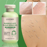 Mandelic Acid Clean Scrub Gel Gentle Exfoliator Dead Smooth Skin Care Product Deep Clean Scrub Improve Facial Texture Appearance
