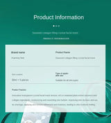 5pcs*30ml Hot Sale Seaweed Collagen Filling Crystal Mask Replenishing Fruit Jelly Skin Transparent Mask Skin Care Masque