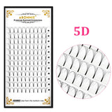 Abonnie 3D/4D/5D/6D Premade Volume Fans Fluffy Lashes Long Stem Russian Volume Eyelashes Extension All Size Fans