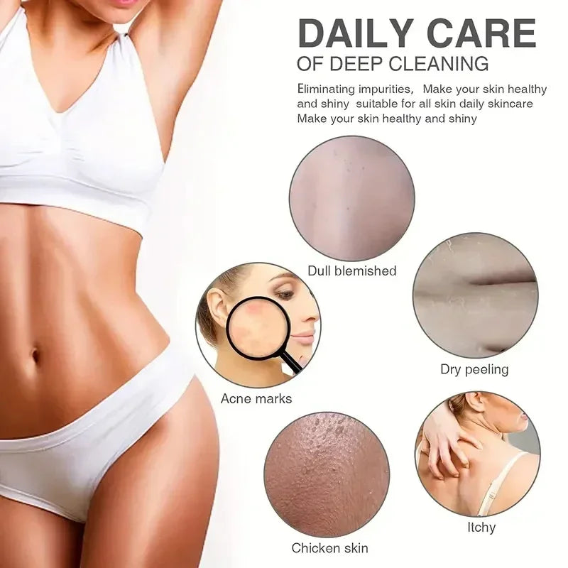 3/1Pcs Exfoliating Mesh African Net Bath Sponge Washcloth for Shower Skin Smoother Loofah Bast Wisp for Body Scrubber djampe
