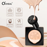 O'CHEAL Mushroom Cushion CC Cream Face Airy Coverage Long-lasting Moisturizing Waterproof Oil Control Concealer BB Cream Makeup