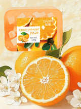 Sweet Orange Jelly Soap, Enriched with Sweet Orange and Glycerin, Deeply Cleanses the Face and Body, Hydrates and Moisturizes