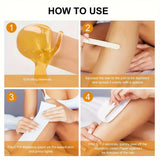 Viilife 120g Natural Sugar Wax – Gentle Adhesion for Painless Hair Removal, Suitable for All Skin Types, Full Body Use