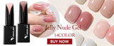 50ml TPO Free Jelly Nail Extension Gel Nail Builder French Nail Gum Venalisa Clear Natural Color Soak Off UV Construction Gel