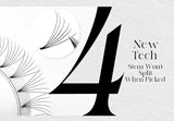 ABONNIE Premade Volume Fans Short Stem 3d/4d/5d/6d Russian  Eyelash Extension Mink Eyelash Extension All Size Lashes Tray