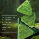 Usman Grass Shampoo Soap Cypress Leaf Polygonatum Herbal Plant Extract Refreshing Clean Oil Control & Itching 120g