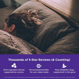 Melatonin Gummies Anxiety Stress Relief Help Sleep Save Insomnia Body Clock Adjustment for Adult