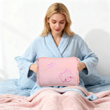 Rechargeable Electric Hot Water Bottle Hand Warmer Heat Pad for Period Cramps Muscle Pain Back Neck Shoulder Legs Home Office