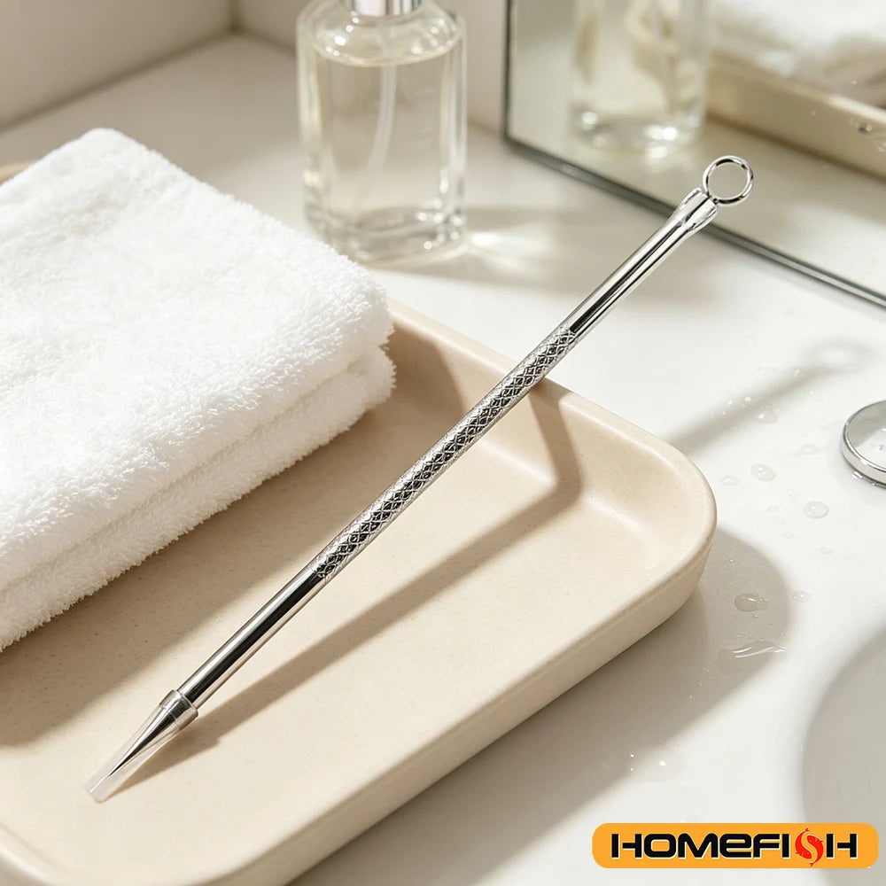 1pc Stainless Steel Blackhead Comedone Acne Blemish Extractor Remover Face Skin Care Pore Cleaner Needles Remove Tools Hot