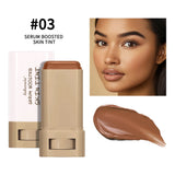 Foundation Skin Tint Balm Skin Tint Stick Waterproof Nourishing Solid Tinted Serum  Face Tinted Face Contour Stick Makeup