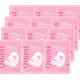 4PCS Quasi-Biological Collagen Hydrating Mask Overnight Brightening Anti-Aging Pore Minimizing Fine Line Reducing Mask Face Care