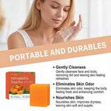 Persimmon Soap Bar for Body Odor Removal, Handmade Persimmon Green Tea Soap for Face and Body Wash Gentle Deodorant Bar