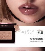 Kaleidos Blush Palette Makeup Waterproof Matte Finish For Cheek Facial Blusher On Vegan Korean Cosmetics Cruelty Free