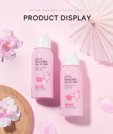 LAIKOU Sakura Facial Mist Brightening Spray Moisturizing Face Serum Brightening Toner Shrink Pores Oil Controlg Skincare 100ml