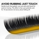 NATUHANA Premium Eyelash Extensions Glue Primer 10ml Long Lasting Fixing Agent for Professional Lash Application Makeup Tool