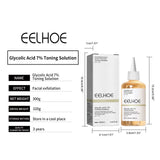 EELHOE The Glycolic Acid 7% Toning Solution 100ml Shrink Pores Repair Facial Oil Nourish Gentle Glycolic Acid Toner Face Essence