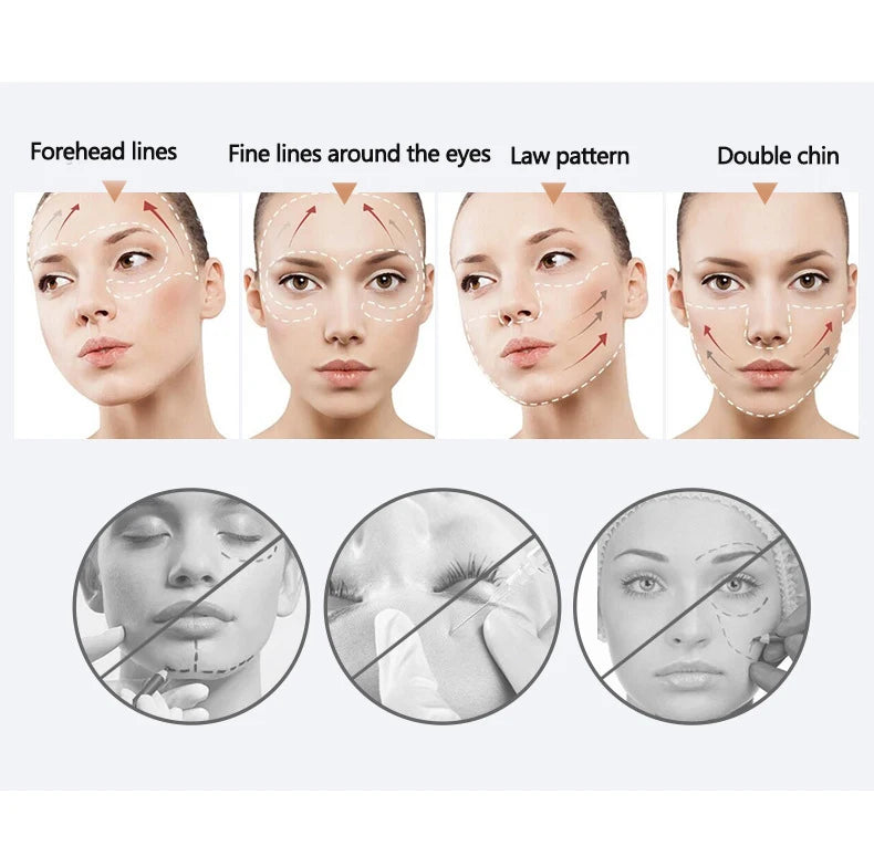 Korea Facial Collagen Peptide Essence Mask Kit Hyaluronic Acid Moisturising Firm Lift Pore Shrinkage Skin Rejuvenation Skin Care