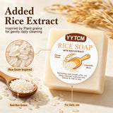 YYTCM Rice Extract Soap Gentle Hydrating Cleansing Bar For Face & Body
