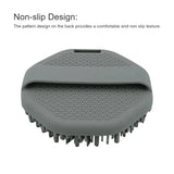1PC Polygonal Silicone Bath Brush Deep Exfoliation and Rubbing Massage Brush Silicone Body Scrubber Bathroom Bathing Tool