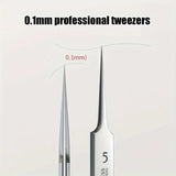 1Pc Extra Fine No. 5 Cellular Acne Blackhead Tweezers - Facial Beauty Remove Acne Needle Tools for Skin Care Tool