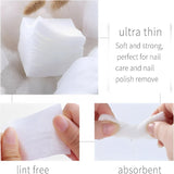 1200pcs/bag Disposable Pearl Pattern Makeup Cotton Pads Soft Facial Cleaning Tools Makeup Remover Wipes Portable Beauty Supplies