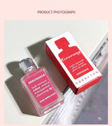 HERORANGE Light Glass-Like Lip Lacquer - Mirror Shine, Hydrating Formula; Smudge-Proof, Long-Wear, and Skin-Brightening