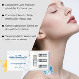 Hyaluronic Acid Stock Solutions Face Serum with Roller Microneedle Set Moisturizing Anti-Wrinkle Facial Serum Smoothing Refresh