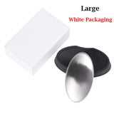 1PC 304 Stainless Steel Deodorant Soap Oval Hand Washer Deodorizing Metal Soaps Bactericidal Cleaning Products Kitchen Tools