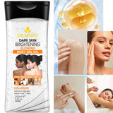 200ml WHITENING GLOWING  BODY GEL OIL Body Essential Oil Skin Care Oil Moisturizing and Hydrating Care Suitable for All Seasons