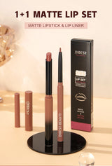 QIBEST 12 Colors Lip Makeup Nude Lipstick Pencil Waterproof Long Lasting Sexy Red Lip Stick Matte Lip Liner Pen Lipstick