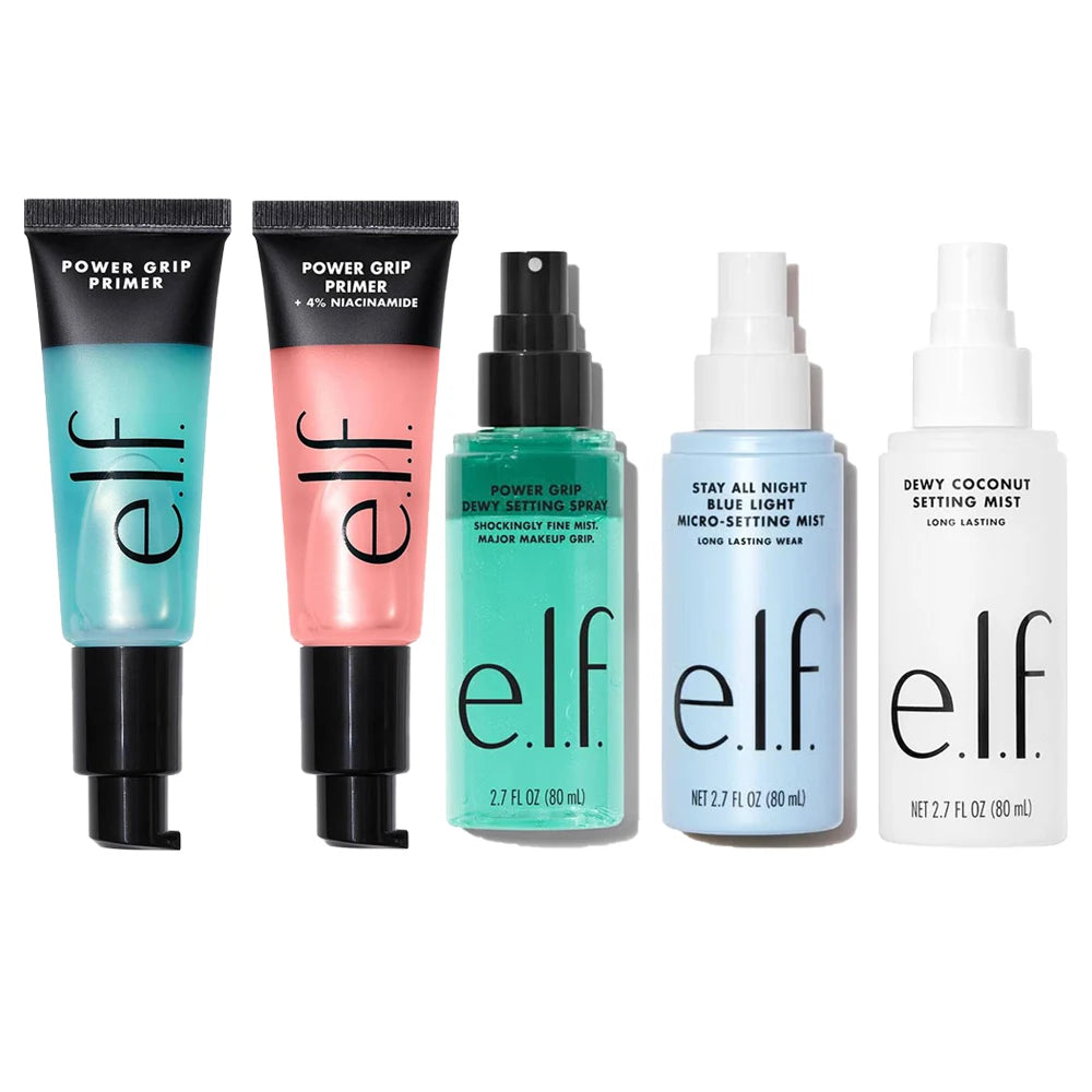 e.l.f Power Grip Primer Gel Hyaluronzuur Niacinamide Verhelderend Zuur Hydraterend Langdurig Hydraterend Draag Make-up Cosmetica