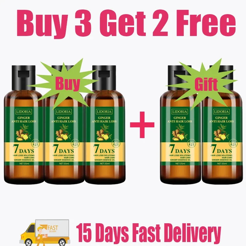 Hair Growth Serum 7 Days Fast Regrowth Essential Capsule Anti Hair Loss Baldness Repair Damaged Scalp Treatment For Women Men