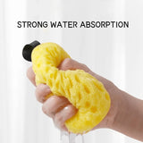 1 /4 PCS Japanese  sponge: soft and absorbent, allowing you to enjoy a relaxing bathing experience Makeup removal tools Skin
