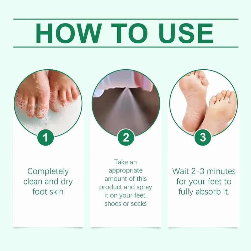 Herbal Anti Crack Foot Cream Spray Heel Cracking Repair Products Exfoliation Dead Skin Removal Softening Moisturize Smooth Care