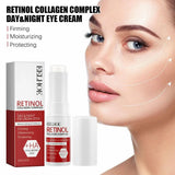 Retinol Eye Cream Stick Anti Aging Fade Dark Circles Under the Eyes Remove Eye Bags Moisturizing Firming Skin Eyes Care
