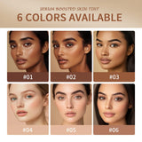 Foundation Skin Tint Balm Skin Tint Stick Waterproof Nourishing Solid Tinted Serum  Face Tinted Face Contour Stick Makeup