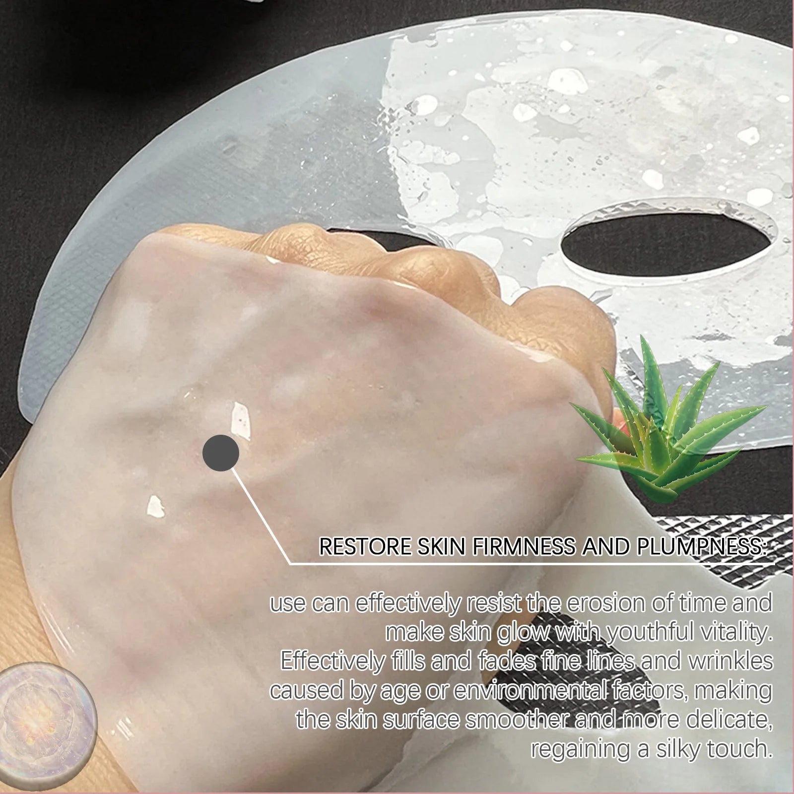 Bio Collagen Face Mask 1/3/ 5/10pcs, Deep Hydrating, Pore Minimizing, Moisturizing Overnight Mask for All Skin Types ﻿