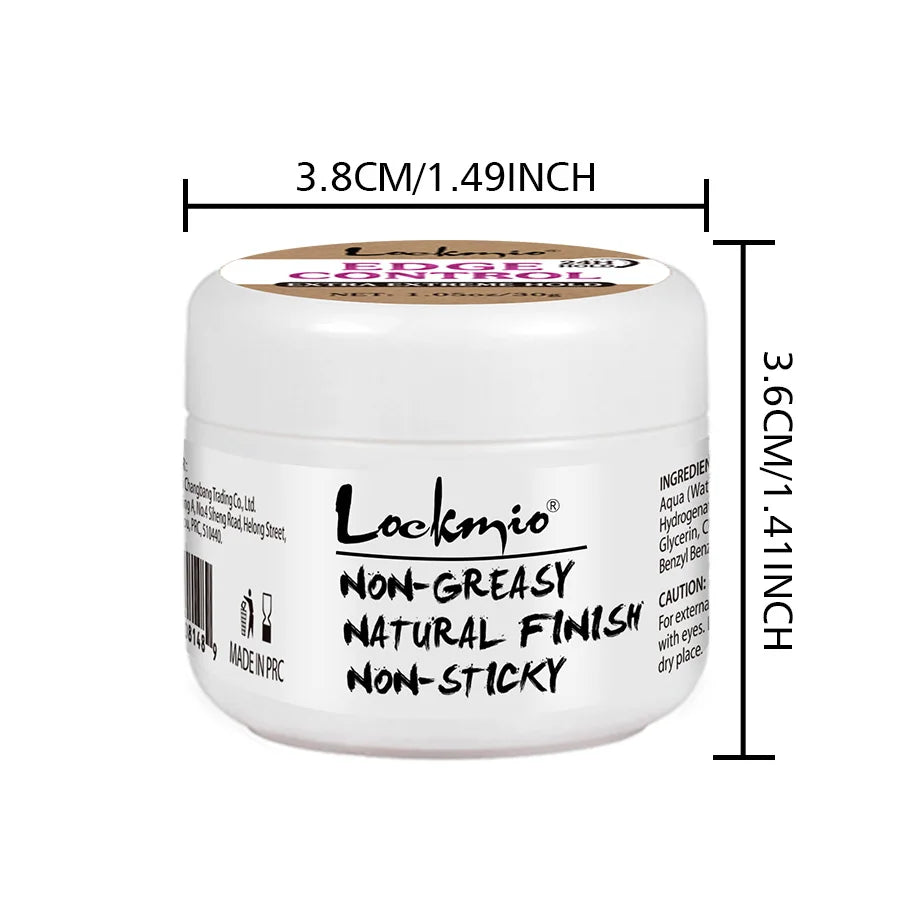 Baby Bangs Styling Gel Hair Pomade Edge Control Wax for Wig Women 24 Hour Long Lasting Hairline Shape Cream Solid Hair Wax Stick