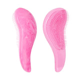 1pcs Magic Detangling Hairbrush Soft Wheat Straw Scalp Massage Comb Anti-static Gentle Grooming Brush Salon Hair Styling Brush