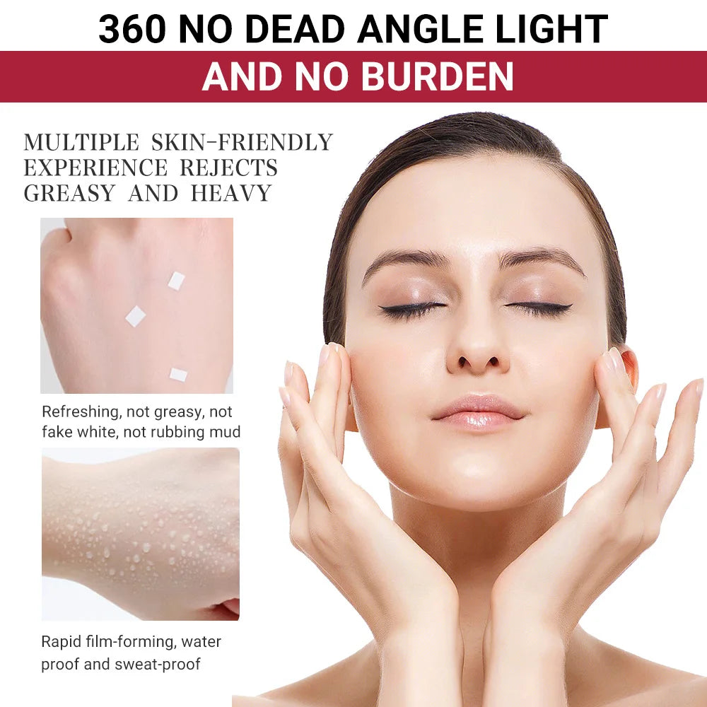 Matte Solar Blocker Isolate Ultraviolet Skin Protector Moisturizer Oil Control Whitening Face Sun Resistant Cream Skin Care Gift