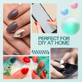 Nailpop Soft Gel Tips For Nails Acrylic Material Half Almond Artificial Nail Capsule Accessories Tool Art Salon 120pcs/box
