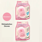 Portable Hand Soap Sheets for Travel | Dissolving Cleanser Wipes | Alcohol-Free | On-the-Go 50 sheets/box