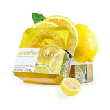 Handmade Kojic Acid Soap with Loofah 100g Lemon Lavender Rose Turmeric Essential Oil Bath Bar New Design Exfoliating Cleansing