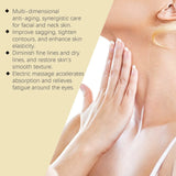 Tighten Skin Care Set Deep Hydration Face Massager Reduce Fine Lines Electric Eye Cream AH-8 Firming Neck Cream with Roller 120g