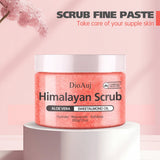 200g/7oz Himalayan Scrub Natural Exfoliating Salt & Body and Face Souffle Helps with Moist Cleansing and Exfoliation