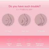 Peach Shaped Soap Bar:Intimate Area Underarm Hip Gentle Cleaning Exfoliation Brightening,Lighten Melanin Dull,Smooth Tender Skin