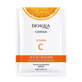 10pcs BIOAQUA Vitamin C Facial Mask Face skincare Moisturizing Face Mark Brightening Repairing Facial Masks for Face Skin Care