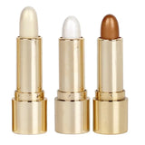 3 Colors 3D Face Brighten Highlighter Bar Cosmetic Face Contour Bronzer Shimmer Highlighter Stick Concealer Cream Makeup Tool