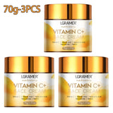 Vitamin C Face Cream Retinol Smooth Wrinkle Moisturizing Firming Hyaluronic Lightening Repairing Smooth Skincare Whitening Cream