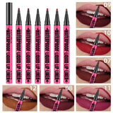1PC Liquid Matte12-Color Lipliner Pencil Waterproof Plumping Stain Lipstick Natural Lip Liner Outline Lips Contour Makeup